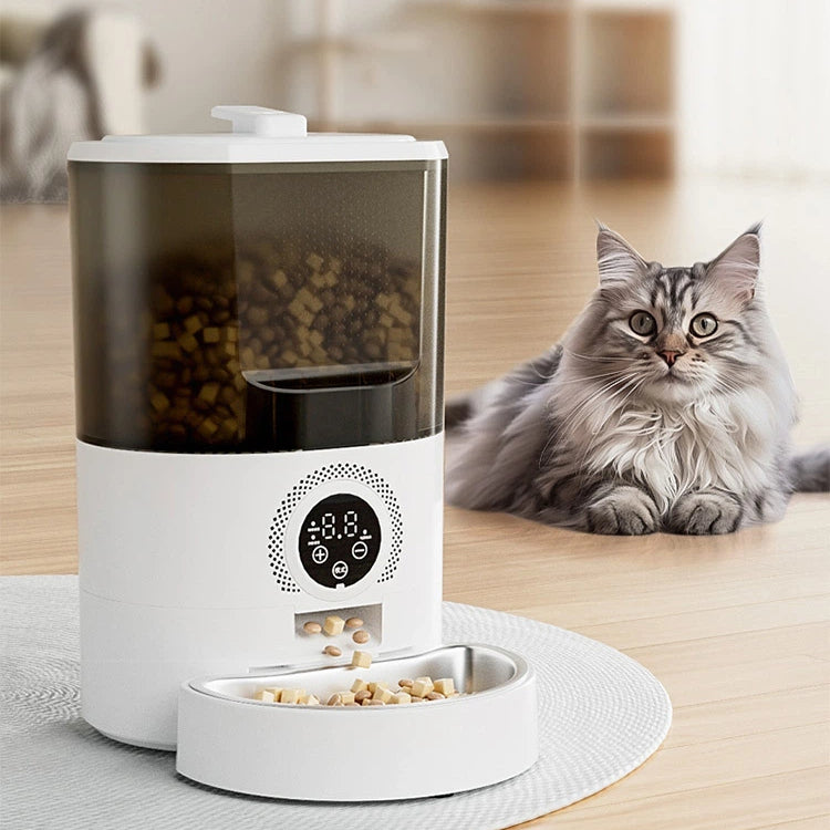 Smart Automatic Pet Feeder – Large Capacity with App Control