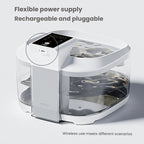 Wireless Stainless Steel Pet Water Fountain for Cats and Dogs