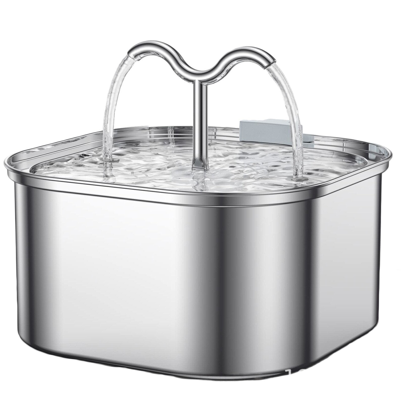 3.2L Stainless Steel Pet Water Fountain with Filtration for Cats & Dogs