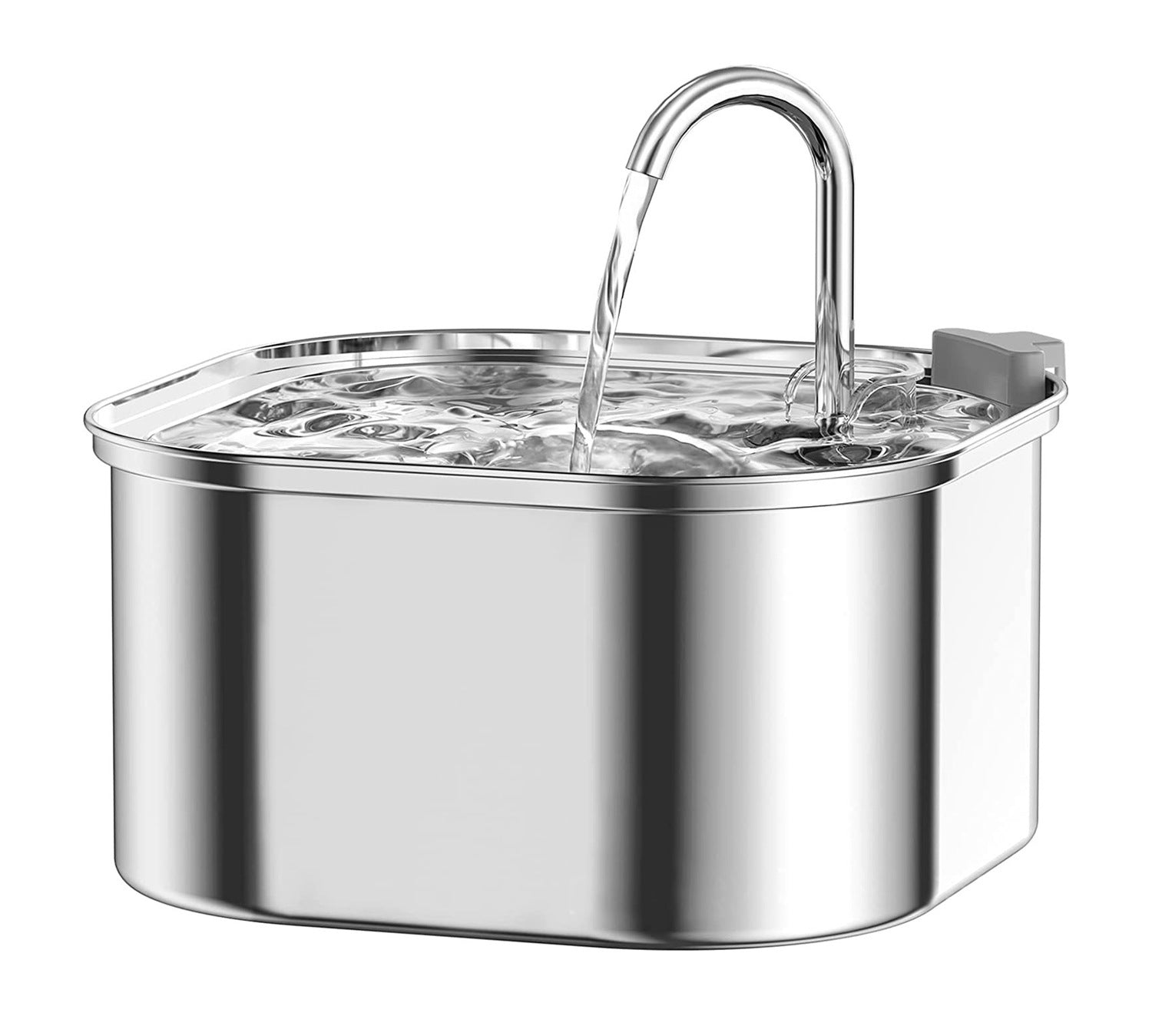 3.2L Stainless Steel Pet Water Fountain with Filtration for Cats & Dogs