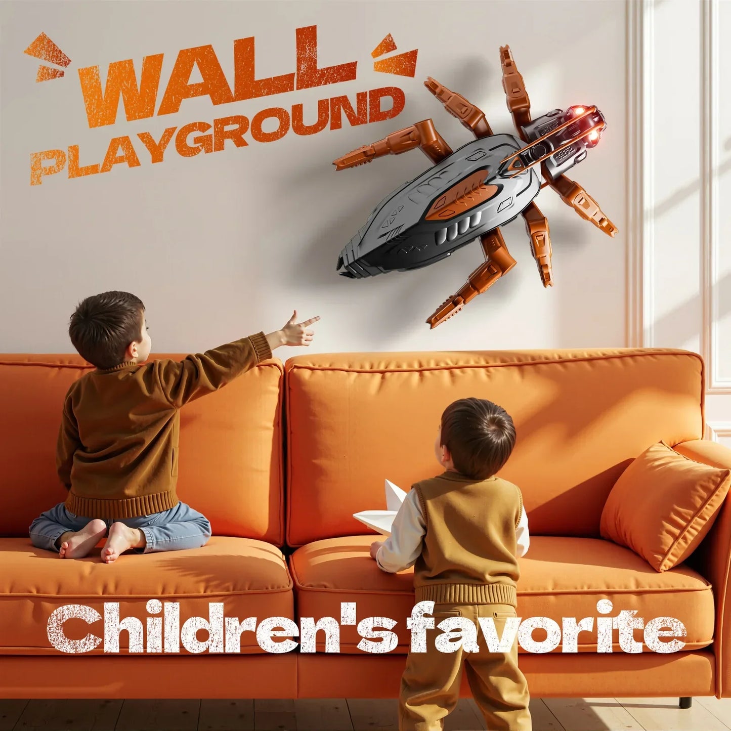 Wall Climbing Lizard