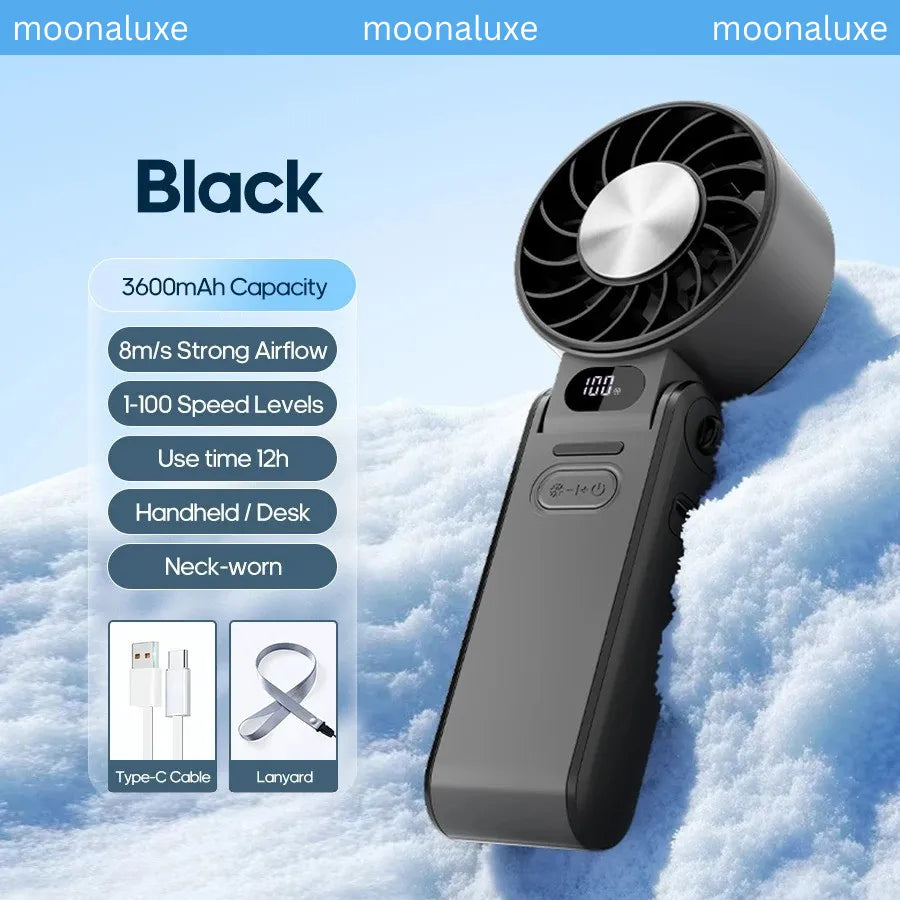 3-in-1 Foldable Fan | Fast Cooling Device