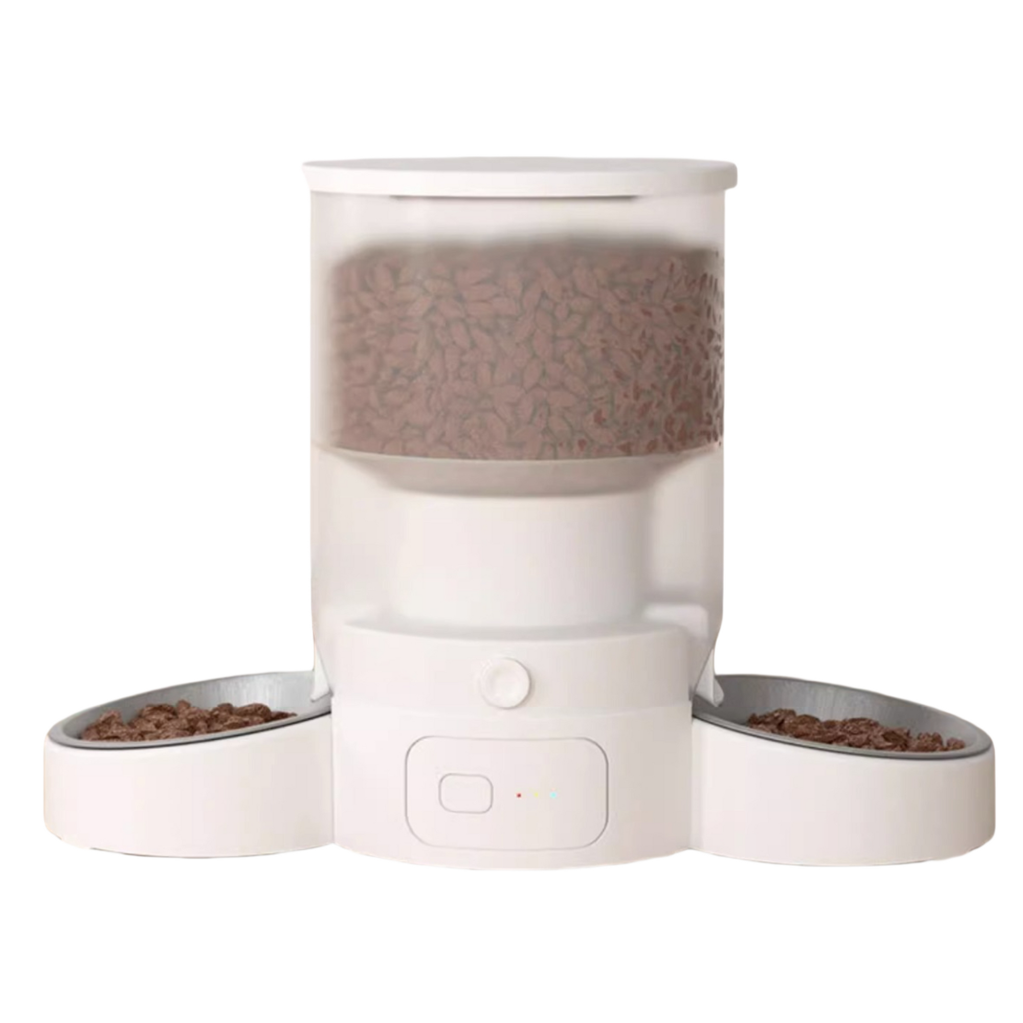 Smart Dual-Bowl Automatic Pet Feeder with Voice & App Control – 3L