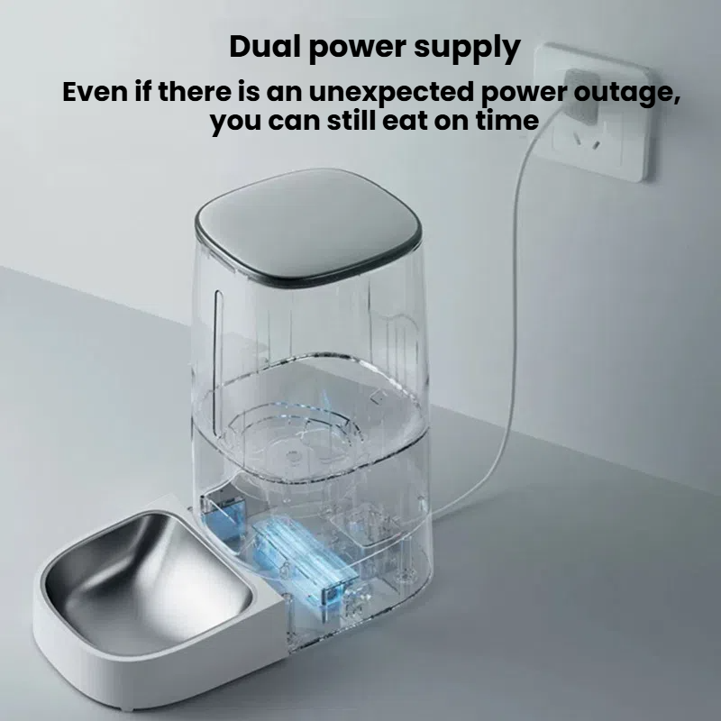 Smart Automatic Pet Feeder with App Control – 4L Capacity