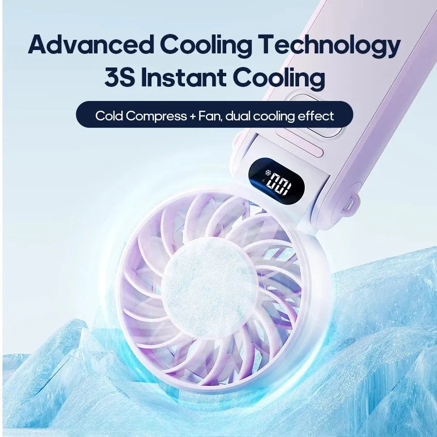 3-in-1 Foldable Fan | Fast Cooling Device
