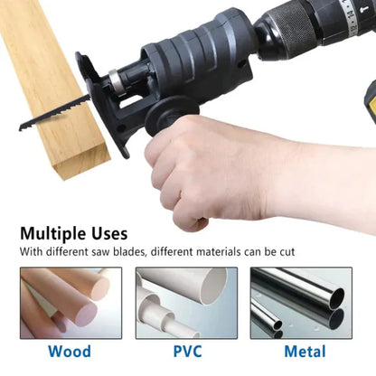 Electric Saw Adapter + 12 Free Blades