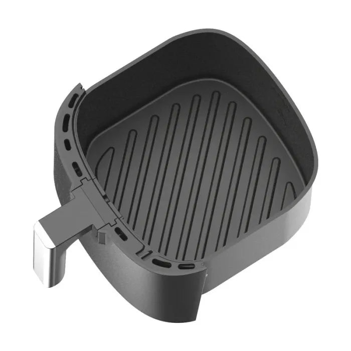 Smart Touch Control Panel 6L Capacity for Kitchen Cooker Air Fryer BLACK Electric Carton Aluminum PTFE Round Digital Control 220