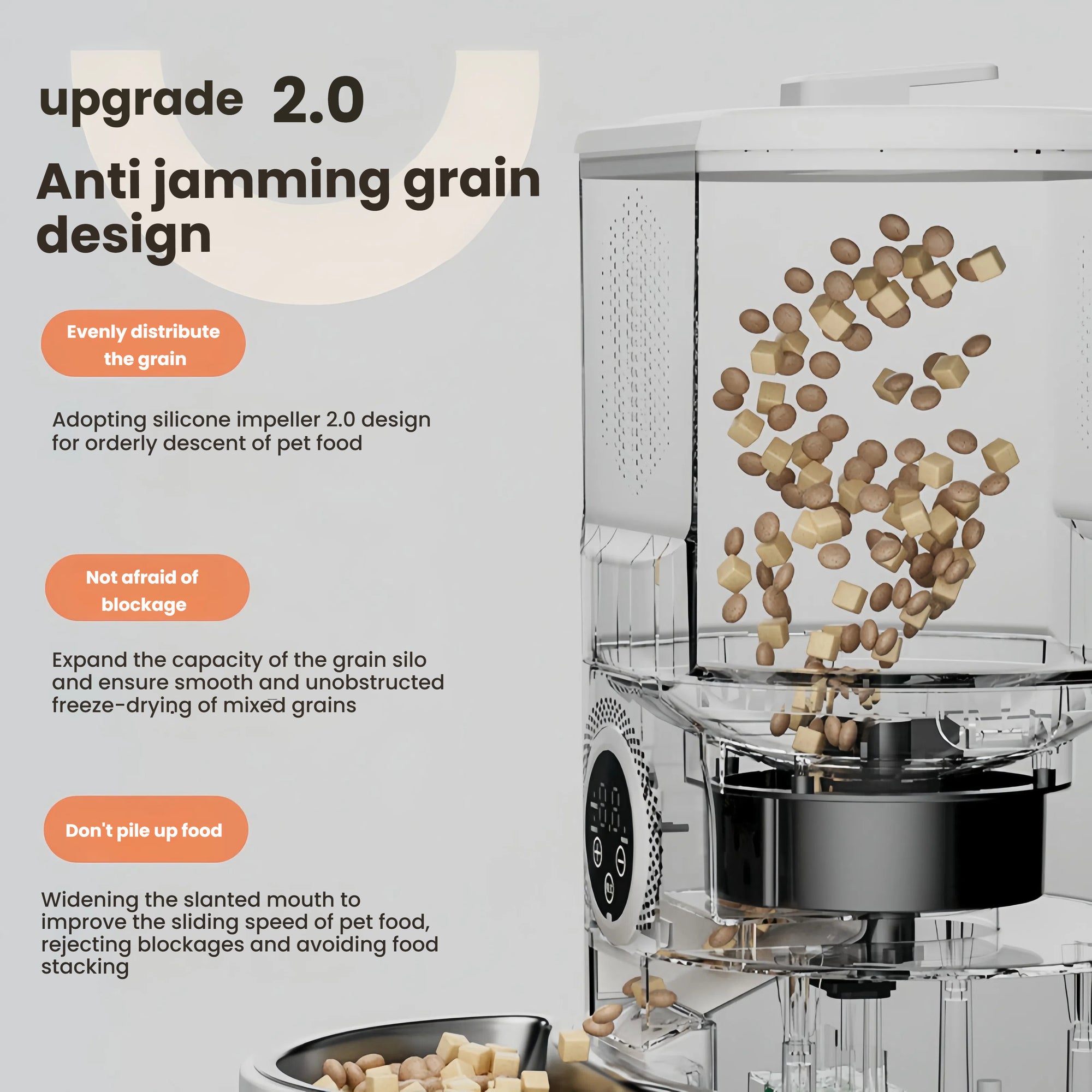 Smart Automatic Pet Feeder – Large Capacity with App Control