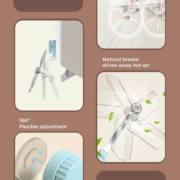 Homero Suction Cup Mounted Wind Deflector for Air-Conditioners