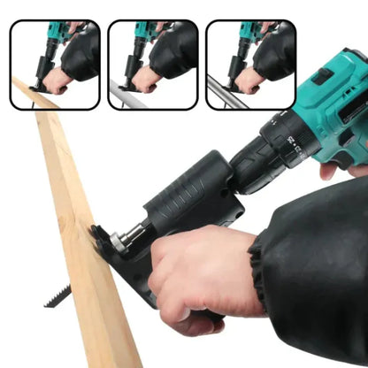 Electric Saw Adapter + 12 Free Blades