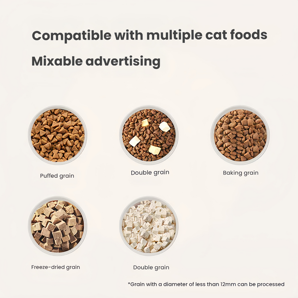 Smart Automatic Pet Feeder with APP Control & Stainless Steel Bowl