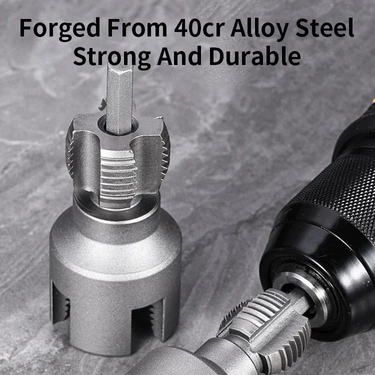 Dual Function Pipe Threader for 1/2″ & 3/4″