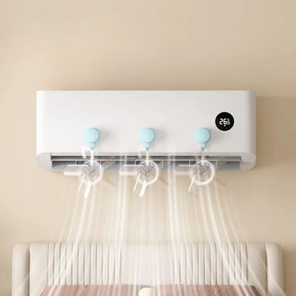 Homero Suction Cup Mounted Wind Deflector for Air-Conditioners