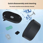 2.2L Plastic Pet Water Fountain with Quiet Pump and Multi-Stage Filtration