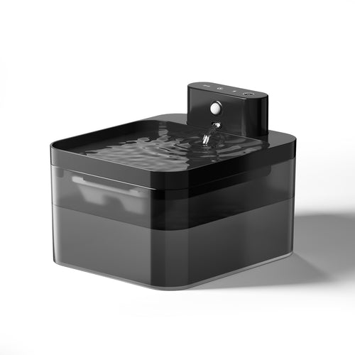 2.2L Rechargeable Pet Water Fountain with Sensor and Timed Modes