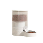 Smart Dual-Bowl Automatic Pet Feeder with Voice & App Control – 3L