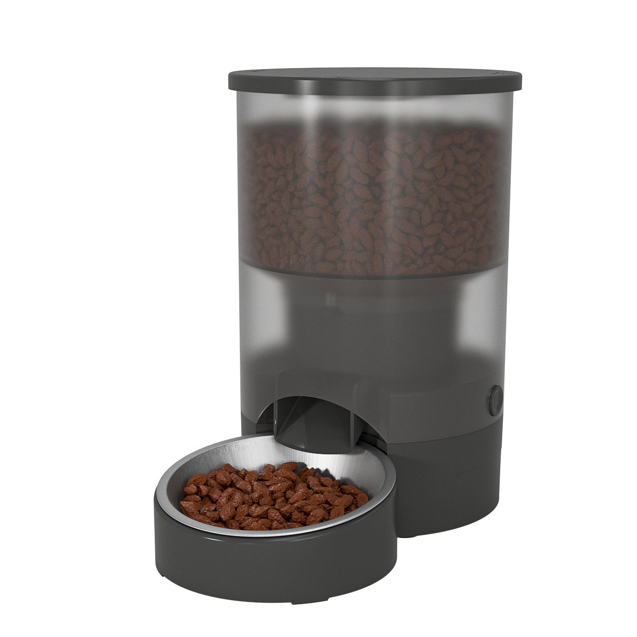 Smart Dual-Bowl Automatic Pet Feeder with Voice & App Control – 3L