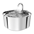 3.2L Stainless Steel Pet Water Fountain with Filtration for Cats & Dogs