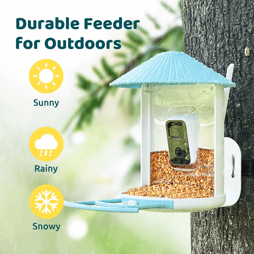 Smart Bird Feeder with Camera – AI-Powered Bird Watching Made Easy