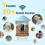 Smart Bird Feeder with Camera – AI-Powered Bird Watching Made Easy